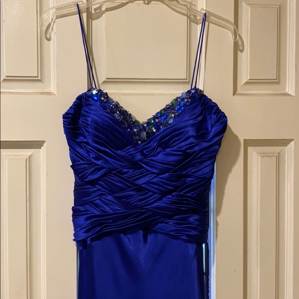 Camille La Vie blue dress